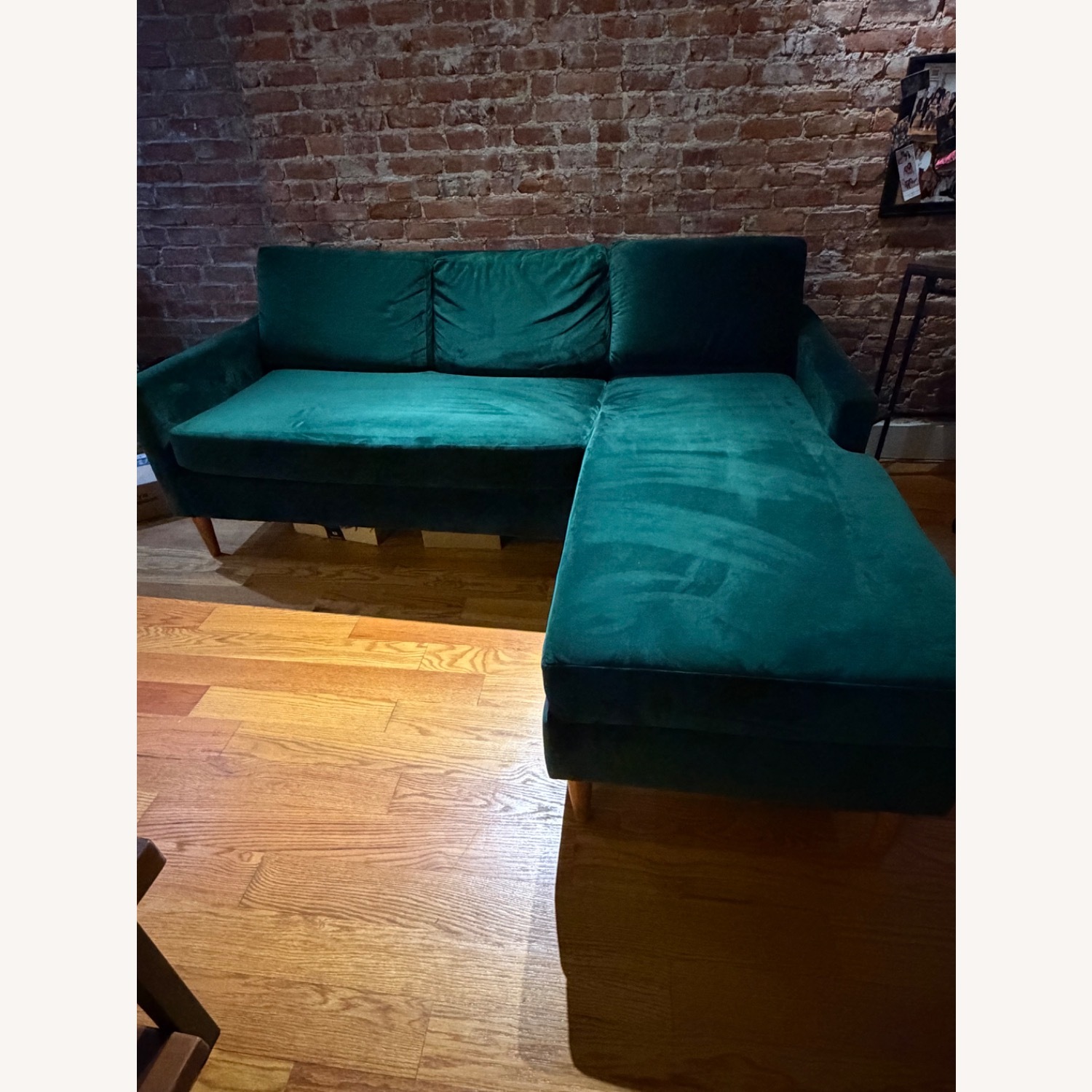 Apt2b Scott Reversible Chaise Sofa - Green - image-4