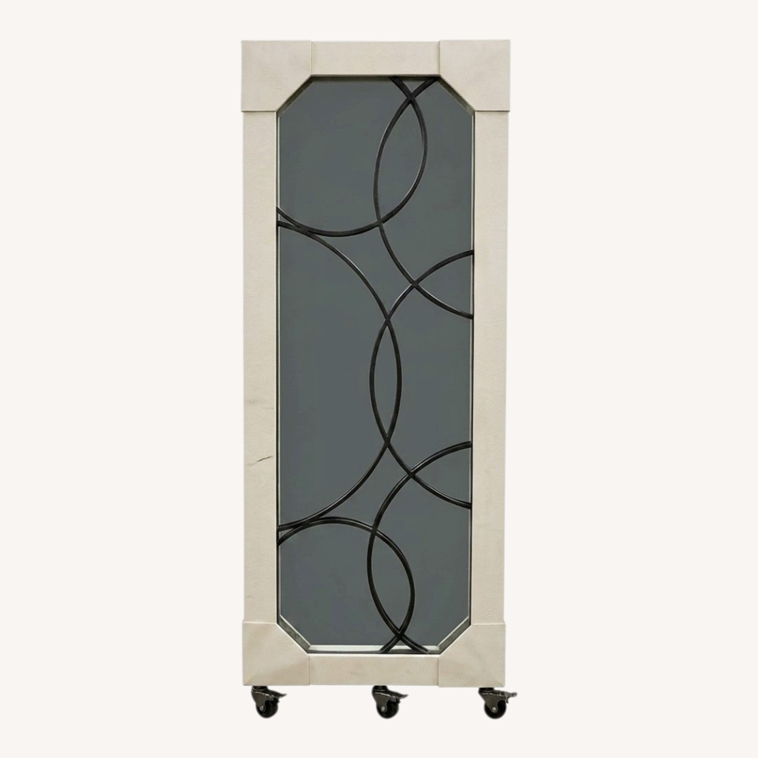 Northwood Decorative Wall Mirror W Metal Scroll - image-0