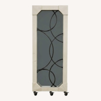 Northwood Decorative Wall Mirror W Metal Scroll