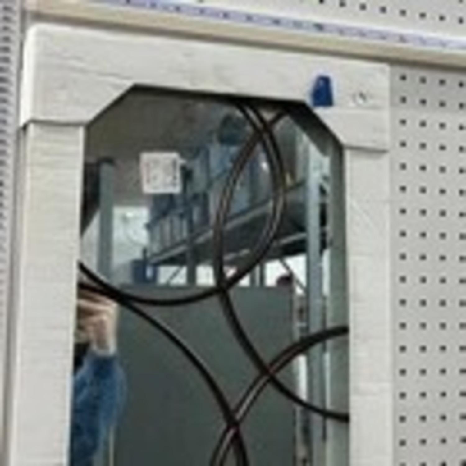 Northwood Decorative Wall Mirror W Metal Scroll - image-3