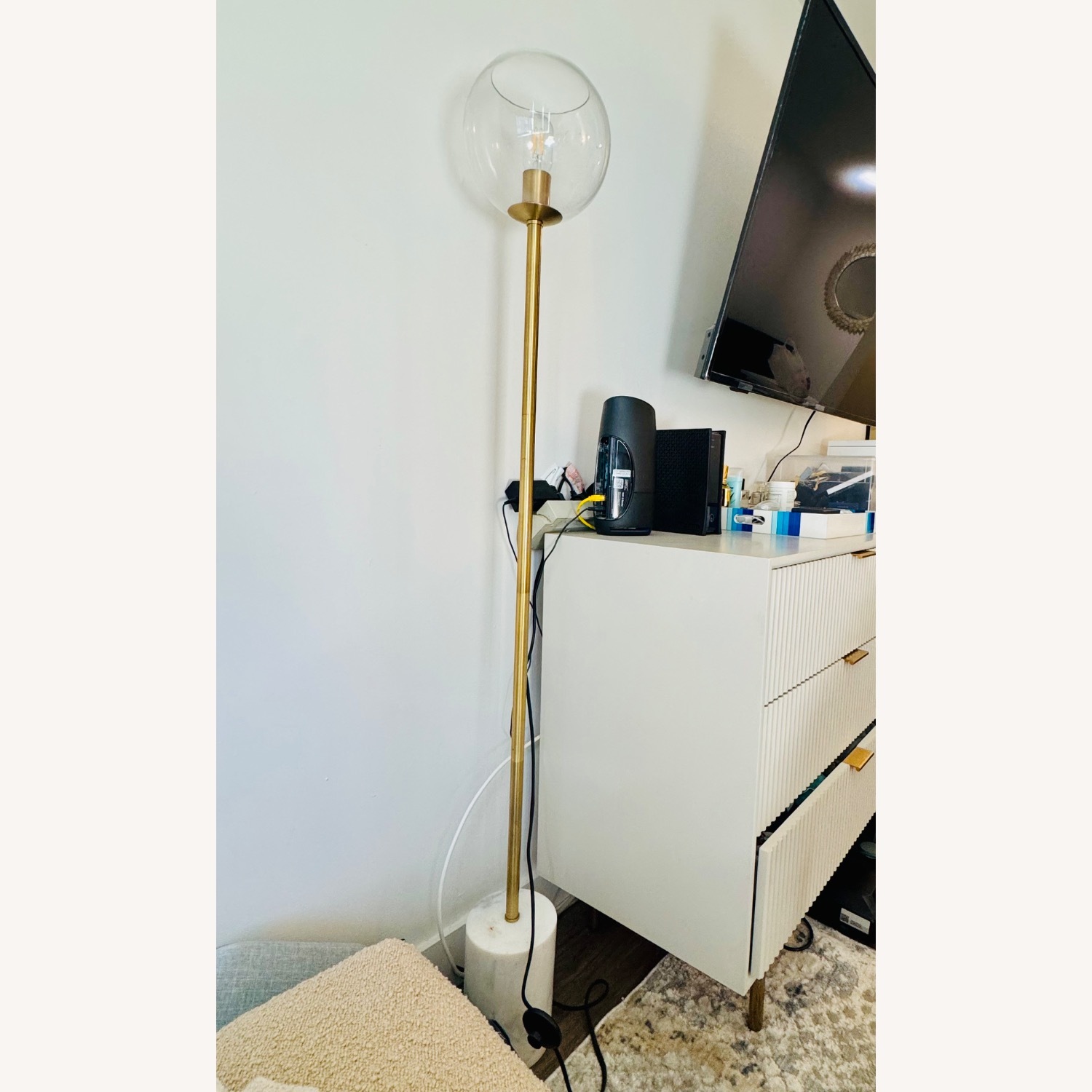 Wayfair Gold Floor Lamp - image-2