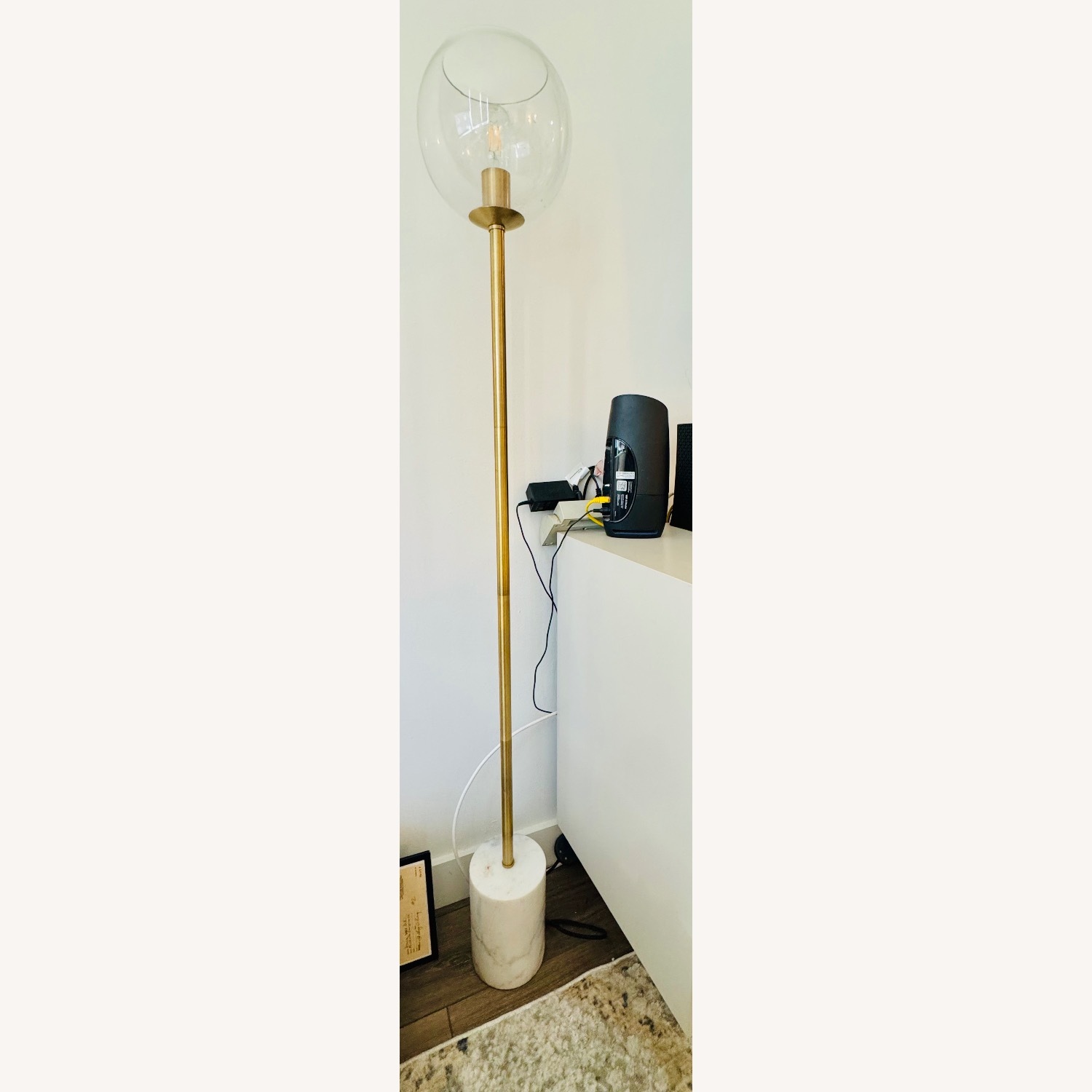 Wayfair Gold Floor Lamp - image-1