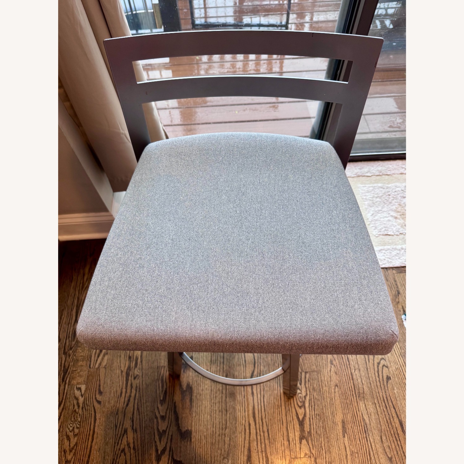 Amisco Derek Counter Height Metal Bar Stool Set - image-5