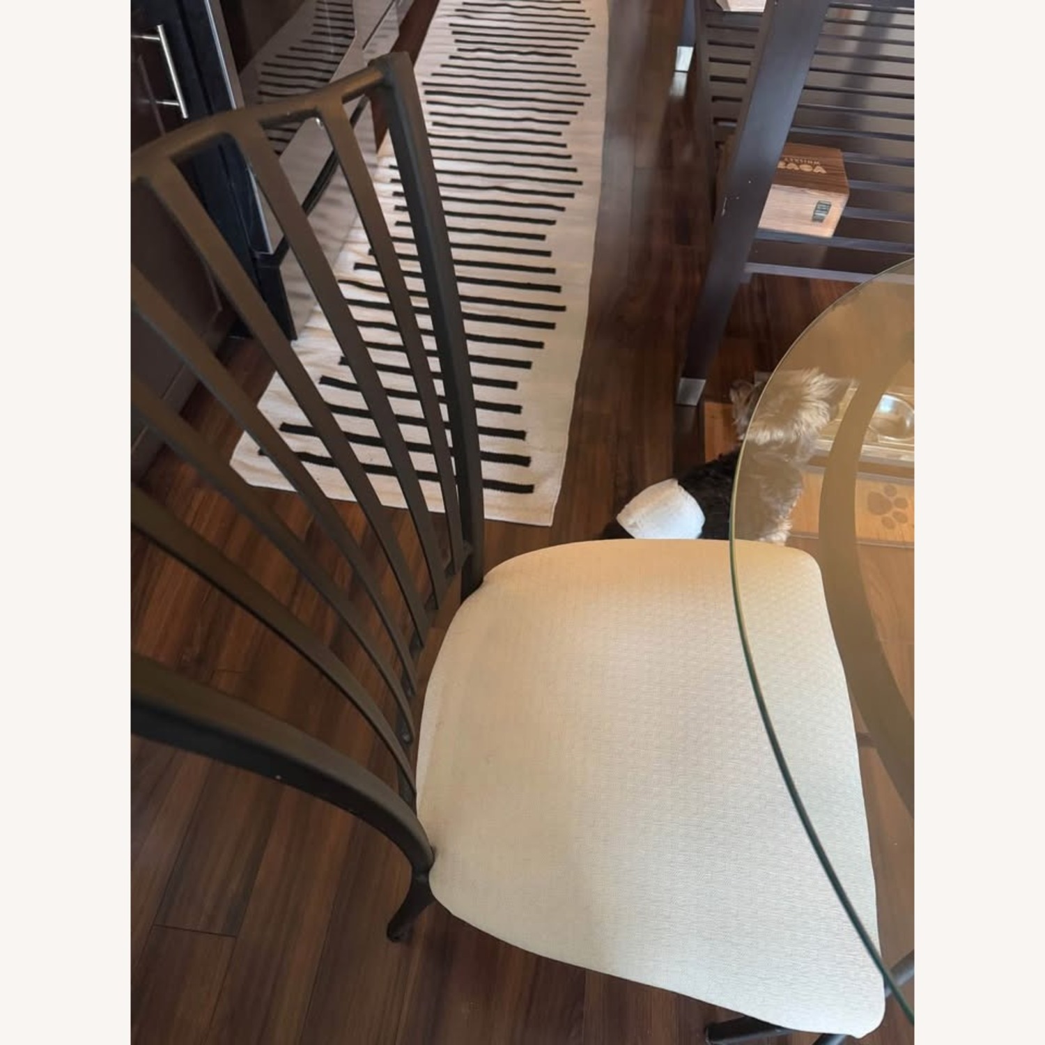 Arhaus Hand-Forged Solid Wrought Iron Bistro Set - image-2