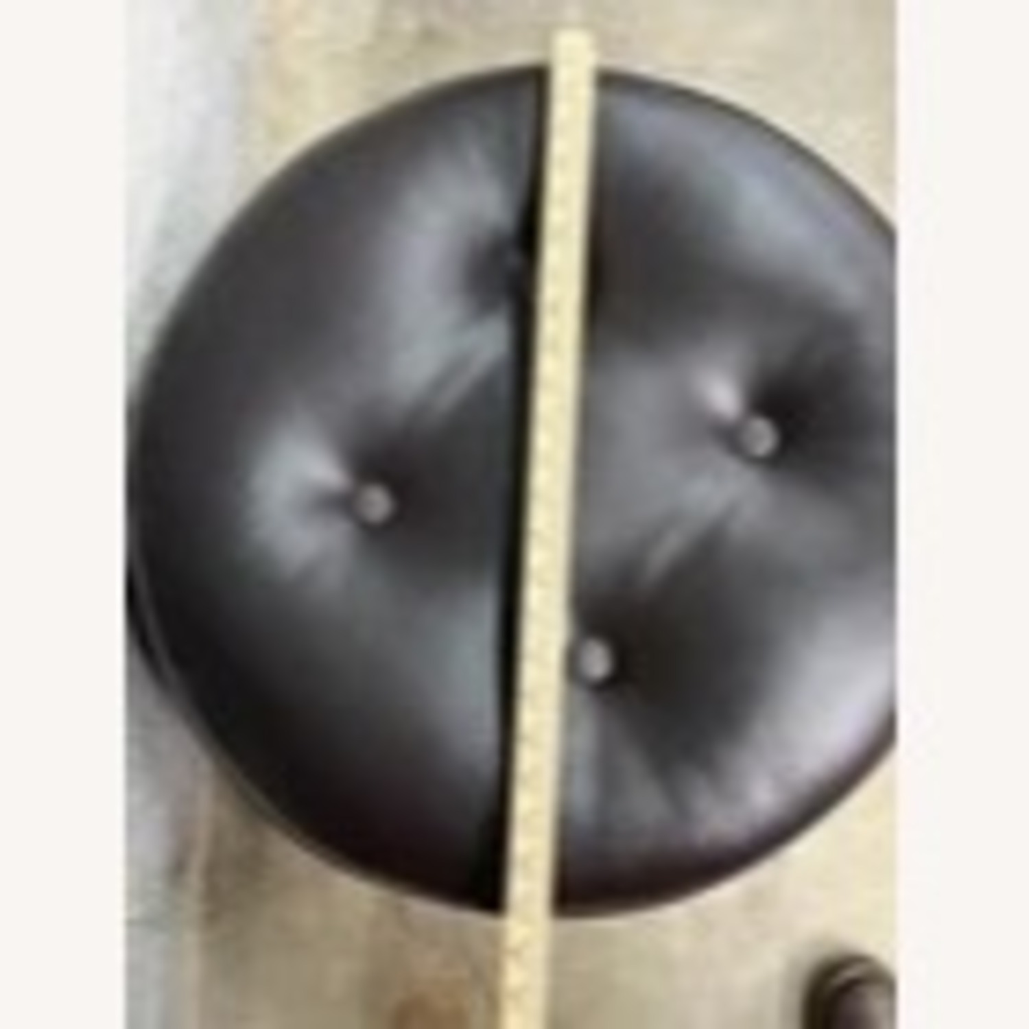 Faux Leather Tufted Ottoman Foot Stool - image-3