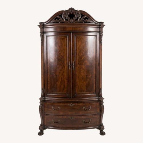 Used Armoire Two Piece Stackable Wardrobe Storage for sale on AptDeco