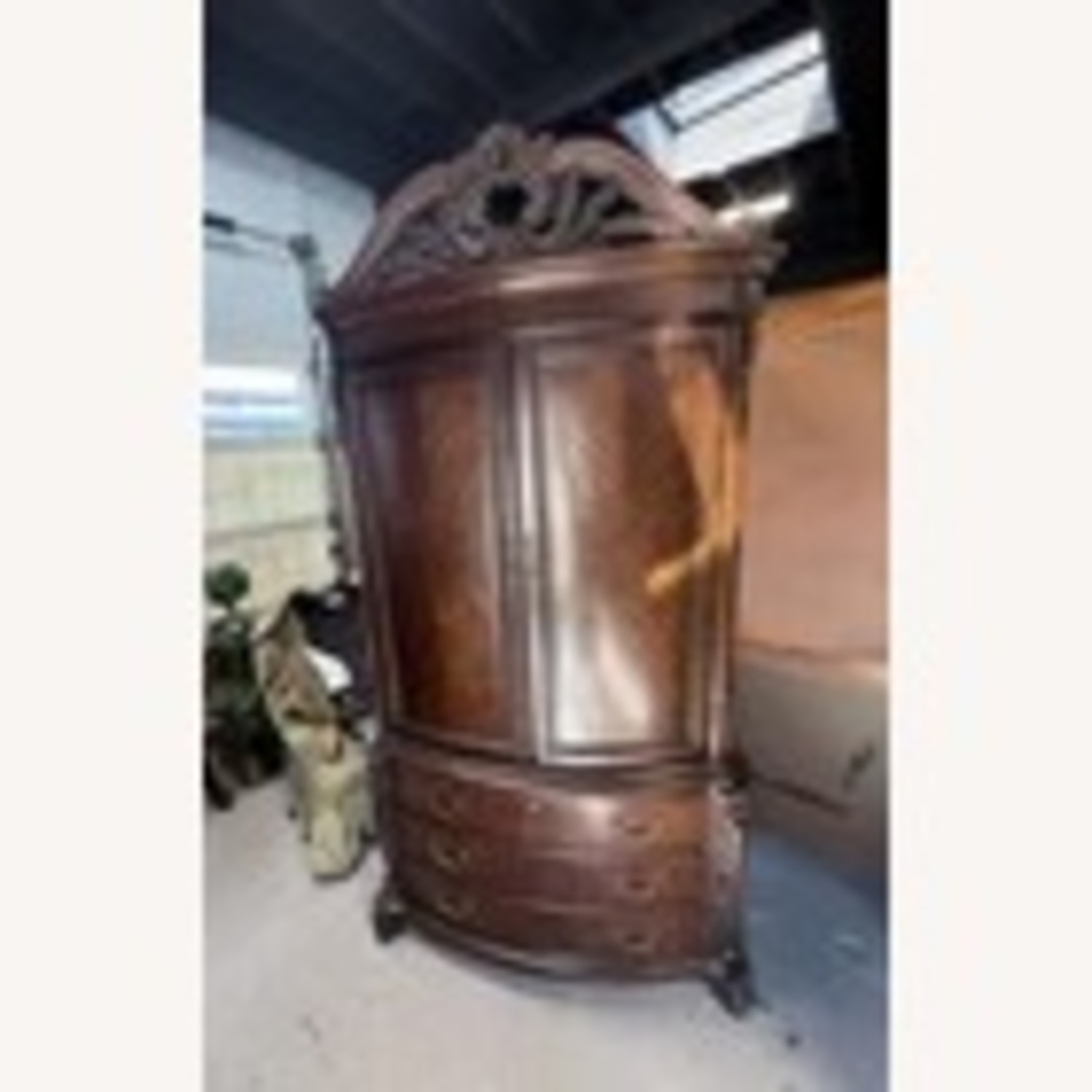 Armoire Two Piece Stackable Wardrobe Storage - image-1
