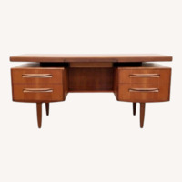 Vintage Mid Century Modern Teak G Plan Vanity Desk