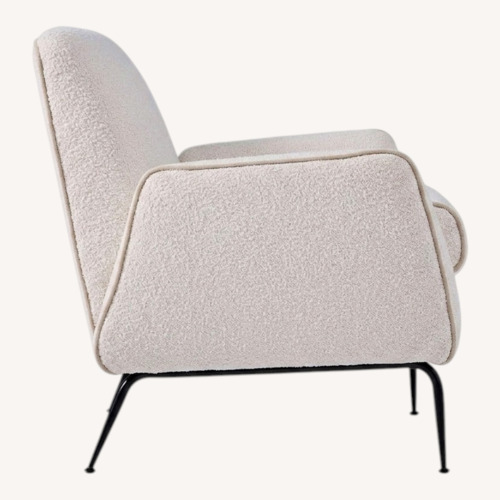 Used West Elm Kip Flare Arm Chair with Contrast Piping for sale on AptDeco