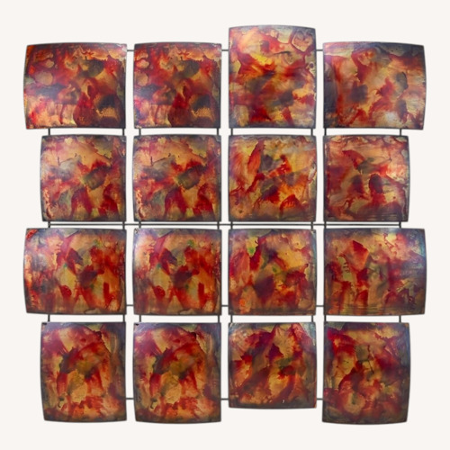 Used Pier 1 Imports Red Wall Decor for sale on AptDeco