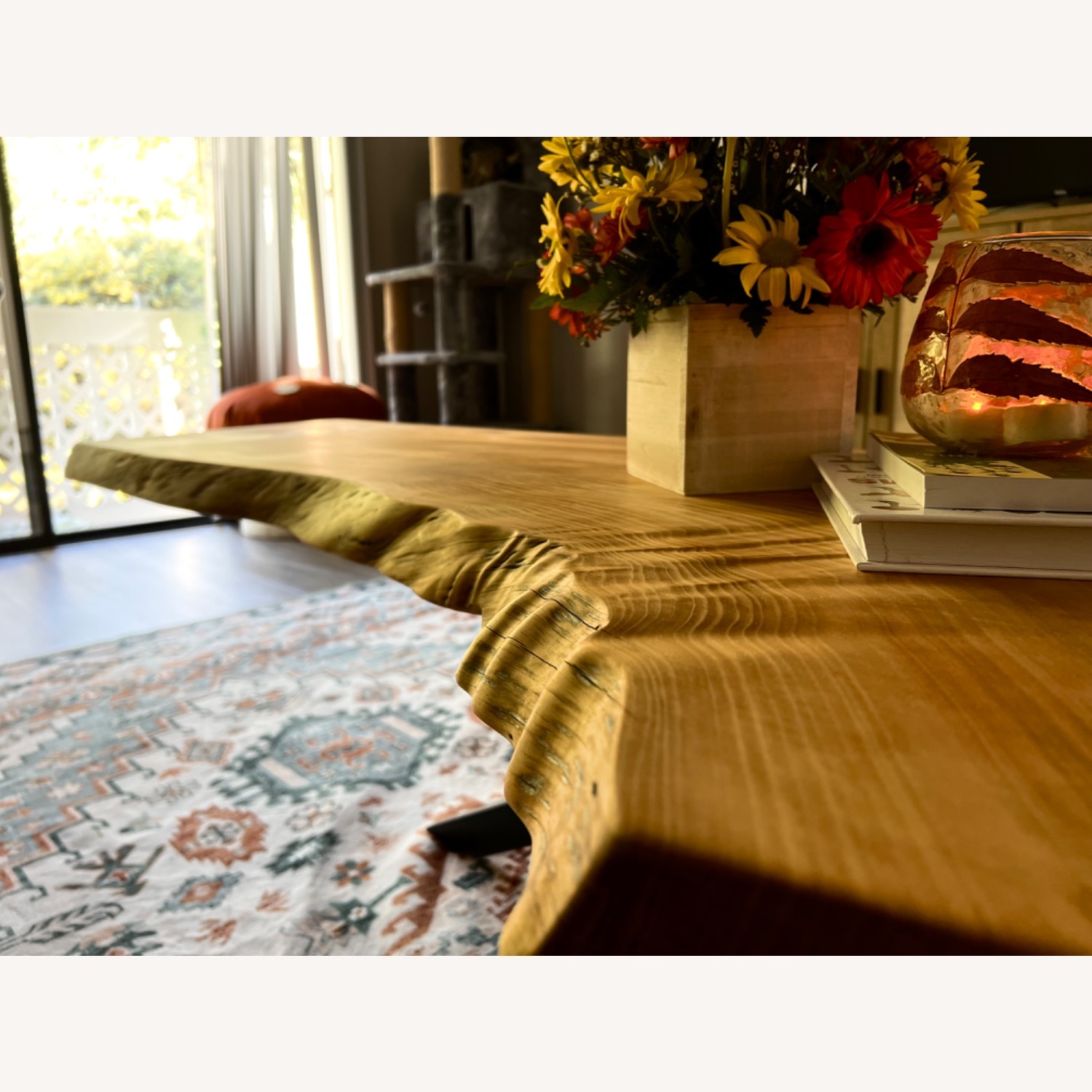 Natural Wood Coffee Table - image-1