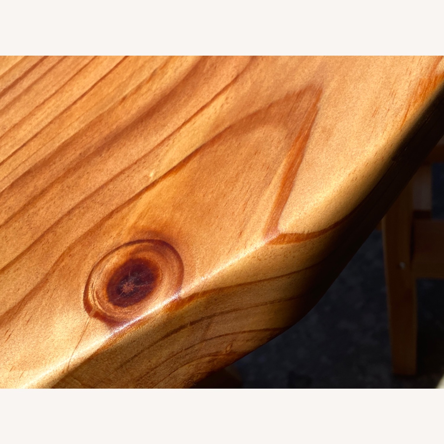Natural Wood Coffee Table - image-6