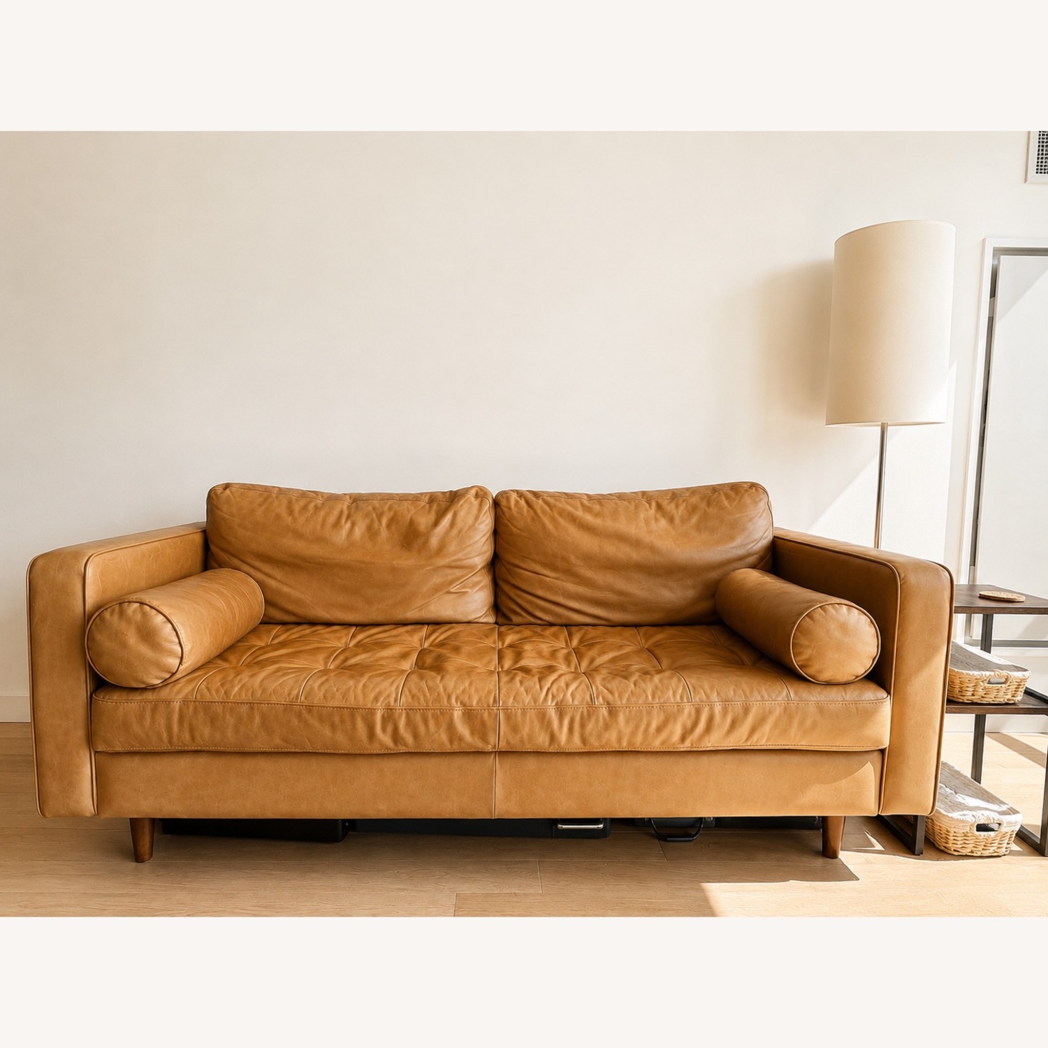 Article Sven 72” Model Leather Loveseat - image-2