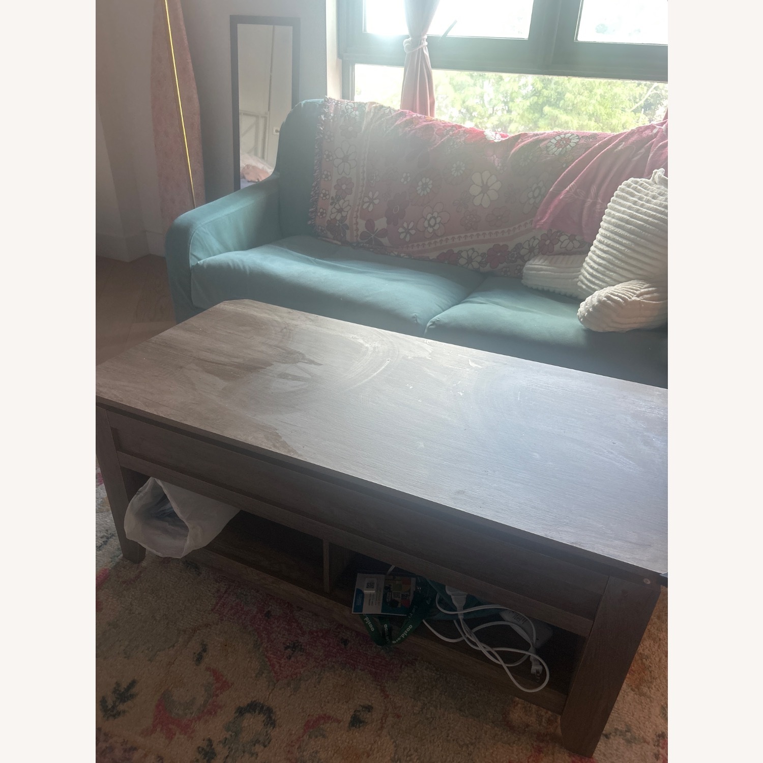 Yaheetech Lift Top Coffee Table - image-7