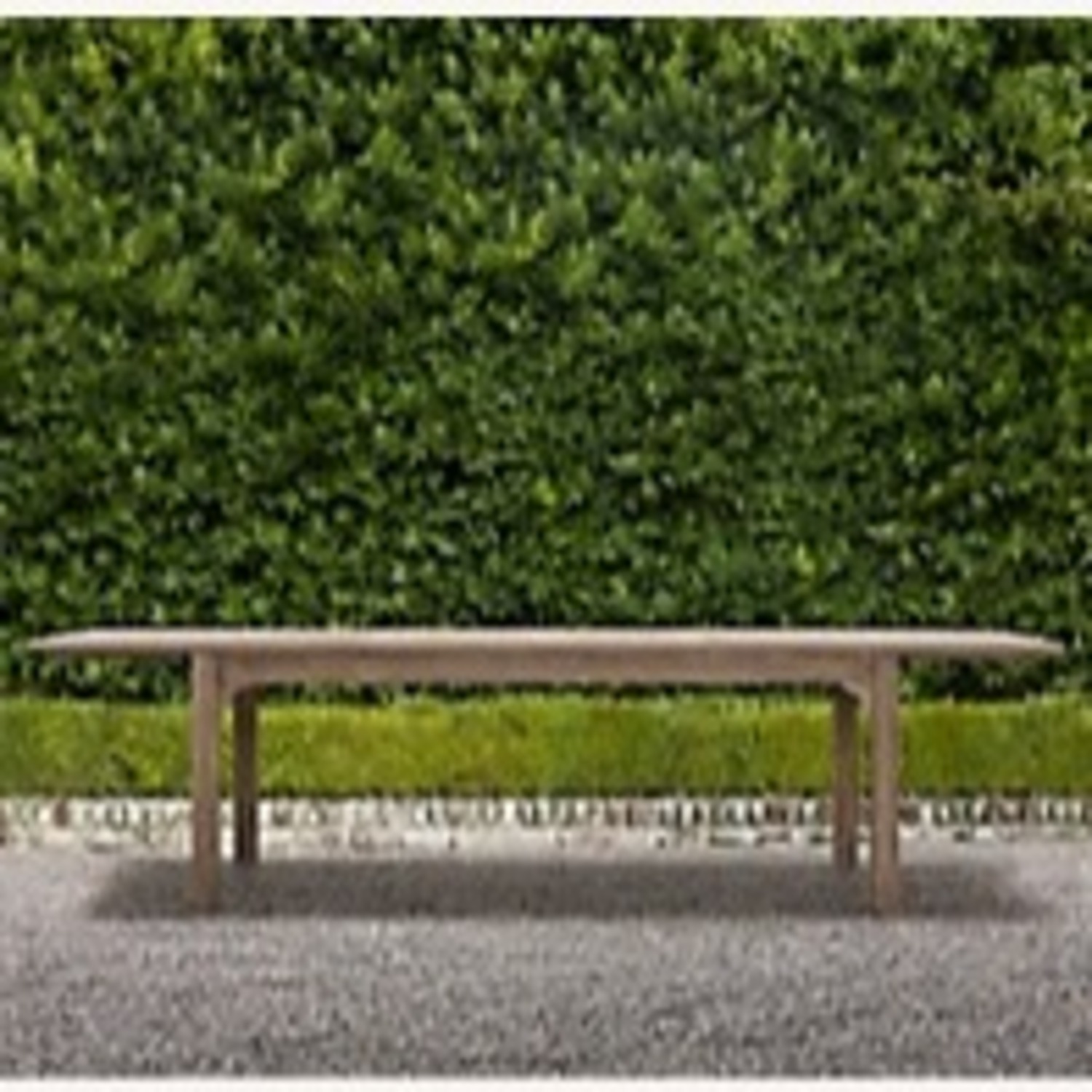 Restoration Hardware Outdoor Teak Dining Table - image-3