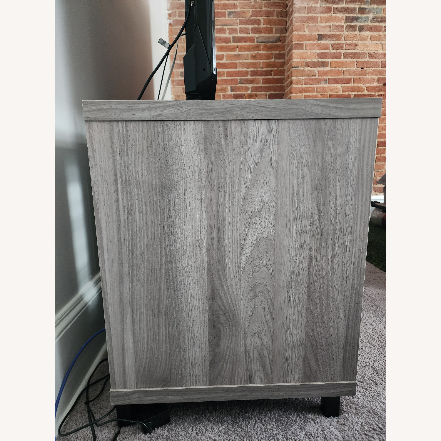 Wayfair Light Gray Media Storage - image-3