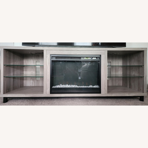 Used Wayfair Light Gray Media Storage for sale on AptDeco