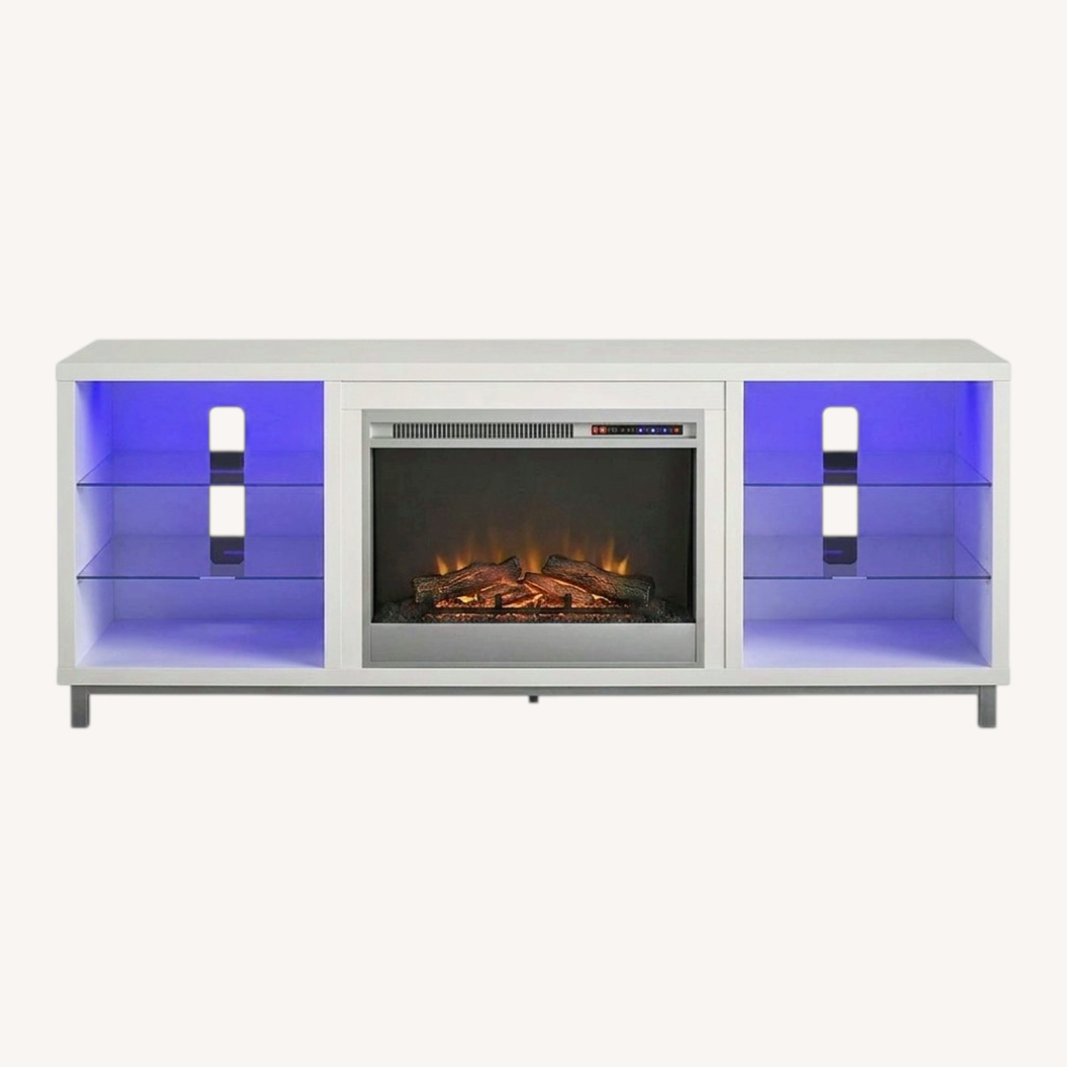Wayfair Light Gray Media Storage - image-0