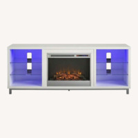 Wayfair Light Gray Media Storage