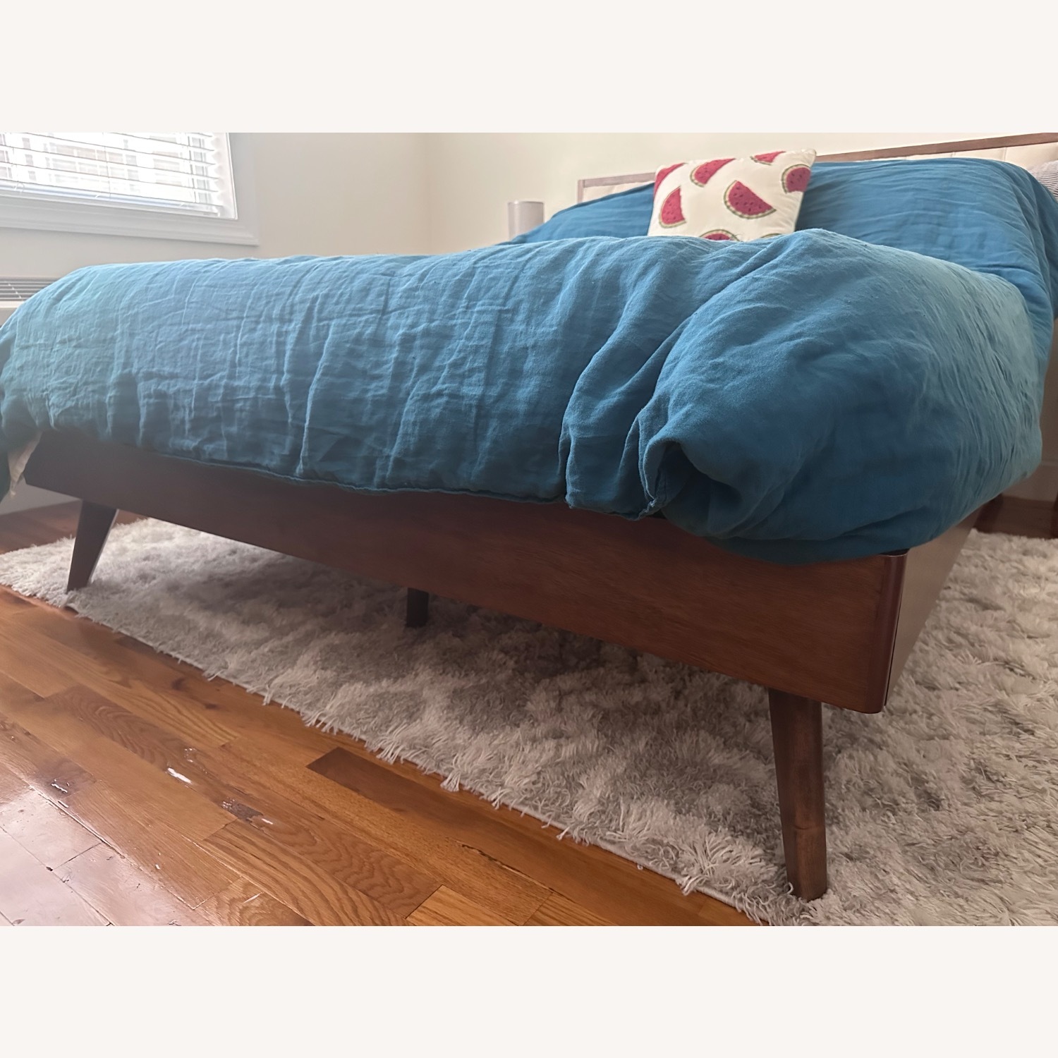Wayfair Natural Wood Queen Bed - image-3