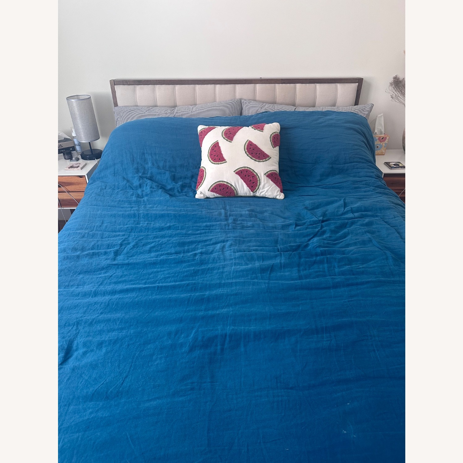 Wayfair Natural Wood Queen Bed - image-9