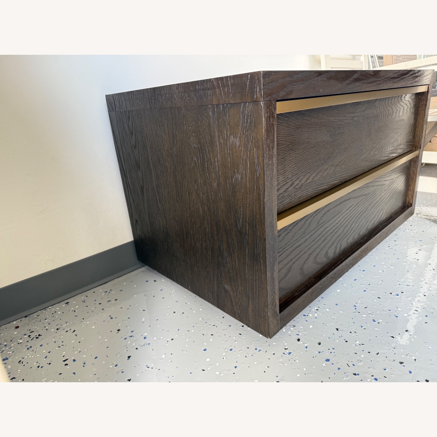 Restoration Hardware Bezier Nightstand 36” - image-5