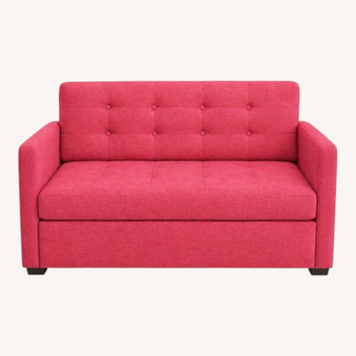 Used Joybird Pink Fabric Sleeper Sofa for sale on AptDeco