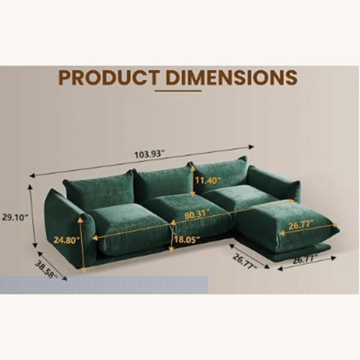 Green Sofa - image-3