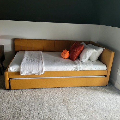 Used Orange day bed x 2 for sale on AptDeco