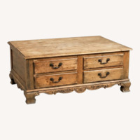 Vintage/Antique Natural Coffee Table
