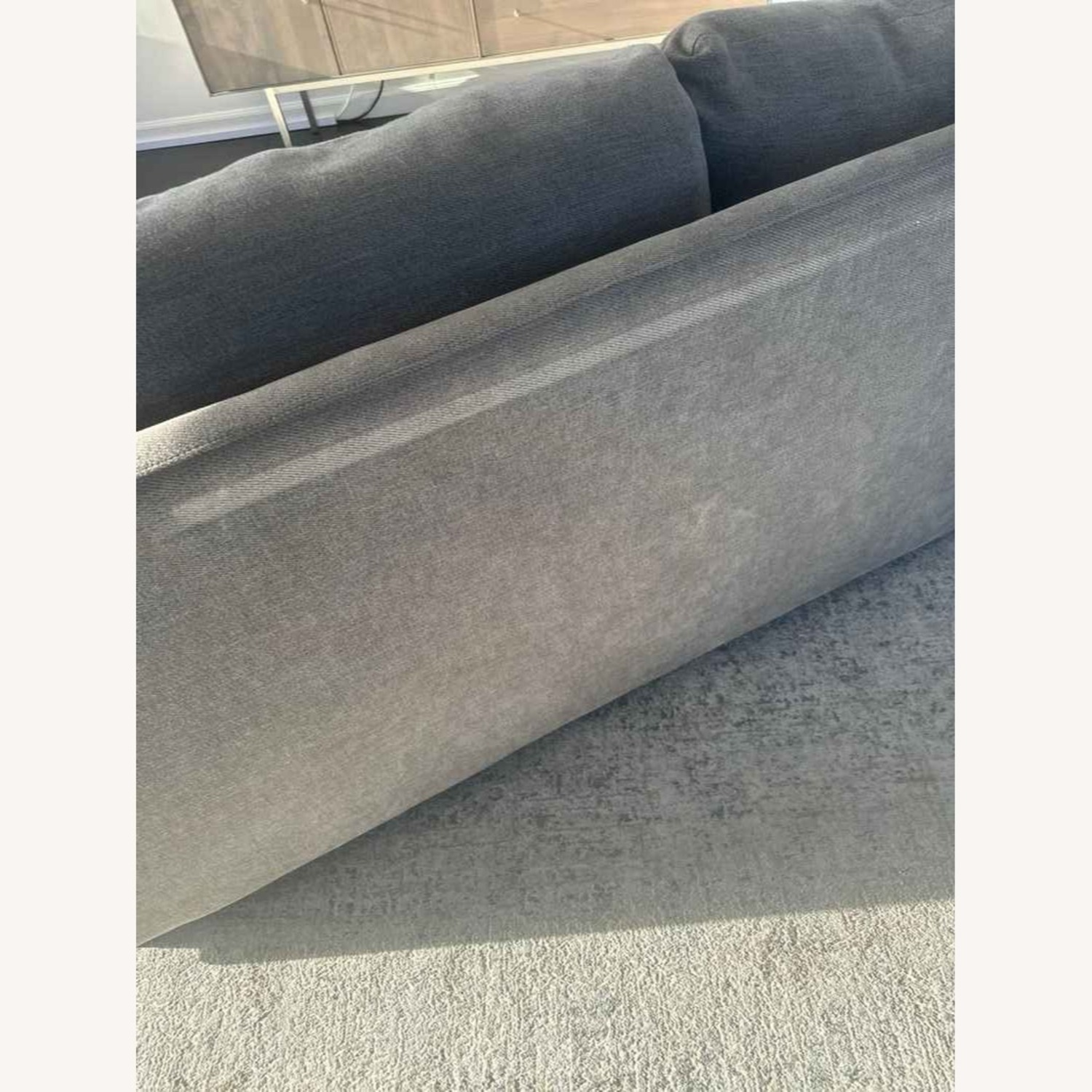 Thomasville Marion Fabric Convertible Sofa Gray - image-9