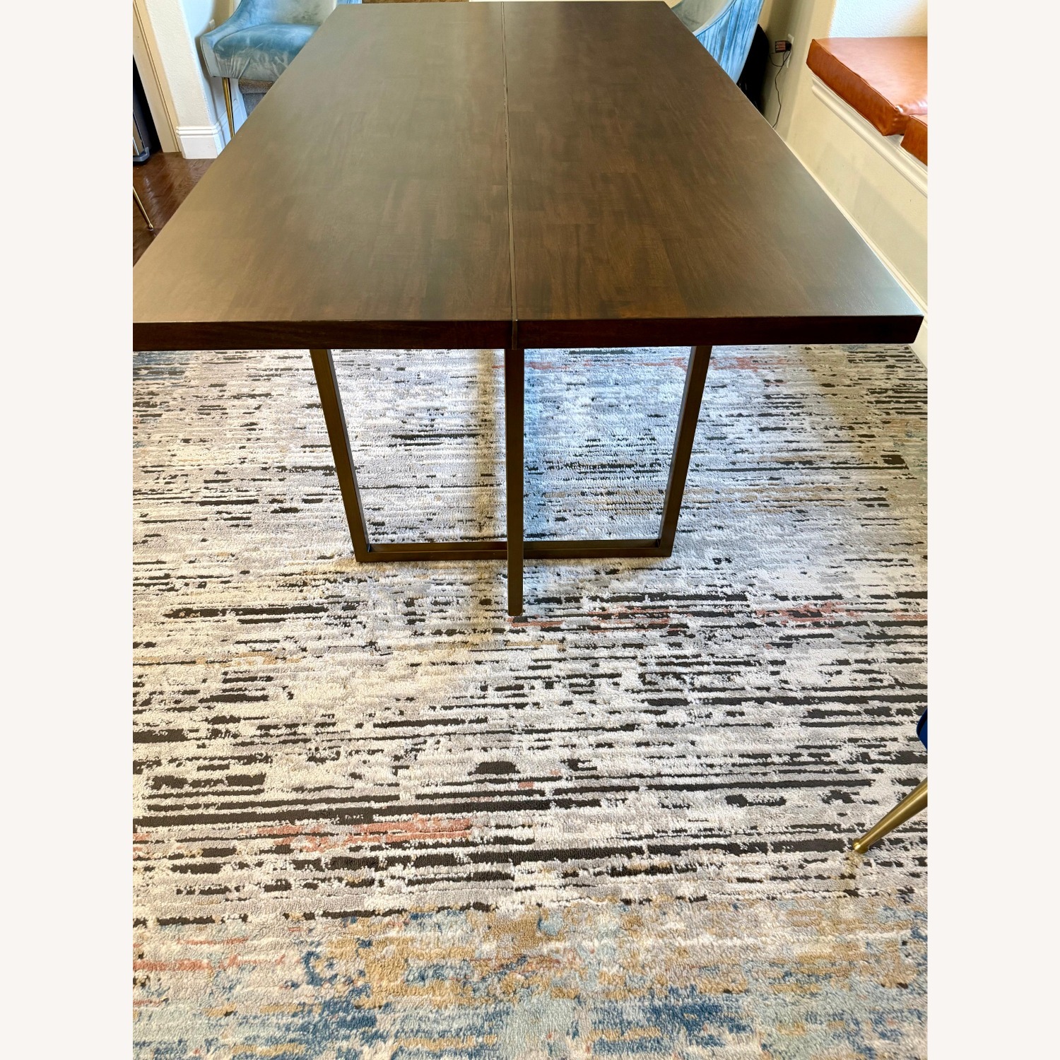 Sunpan Black Wood Dining Table with Chairs - image-4