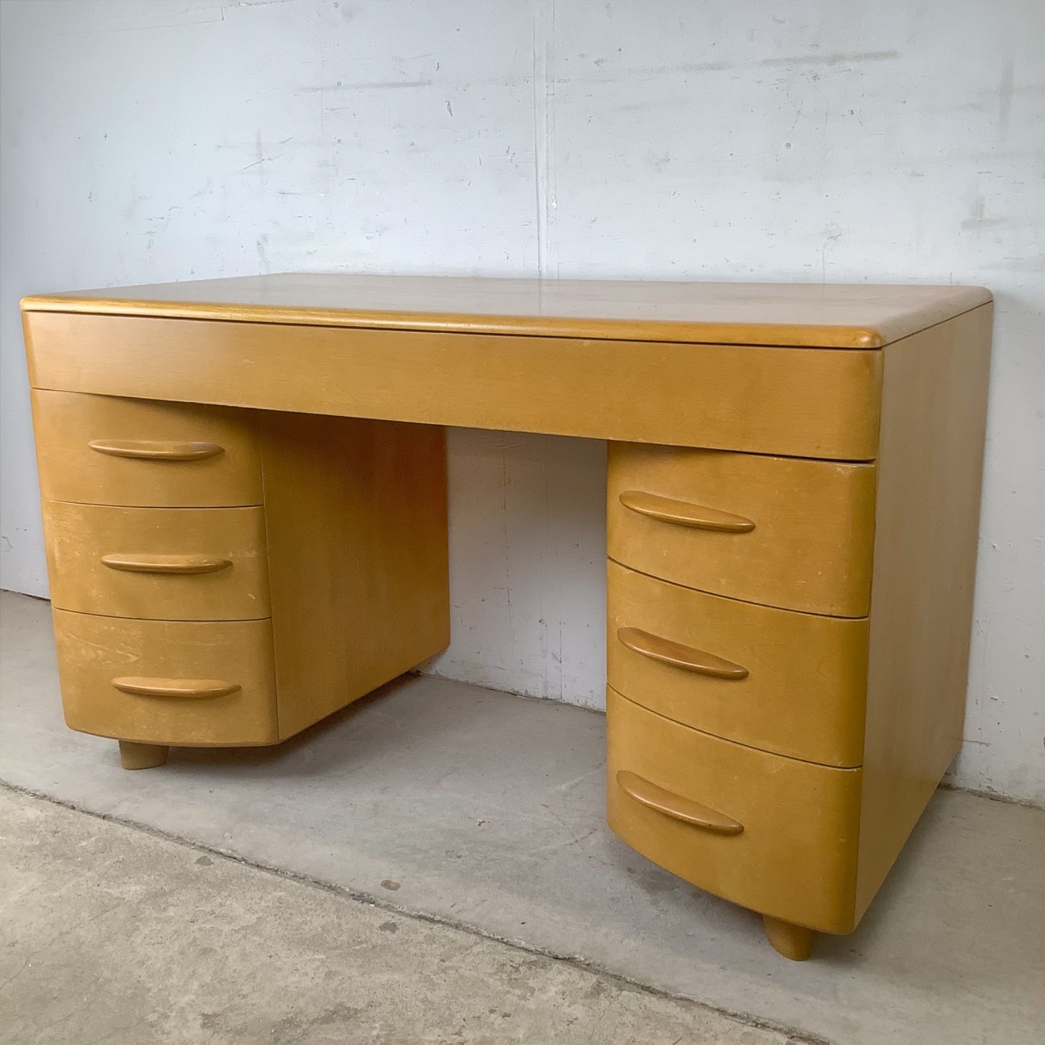 Heywood-Wakefield Kneehole Desk, MCM - image-2