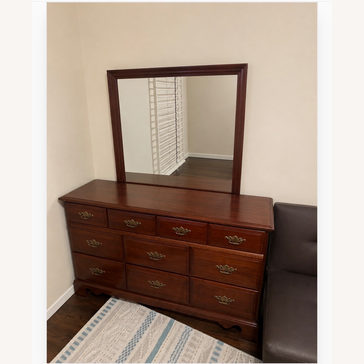 Dark Brown Dresser - image-1