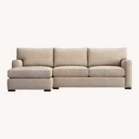 Crate & Barrel Axis Sectional With Chaise