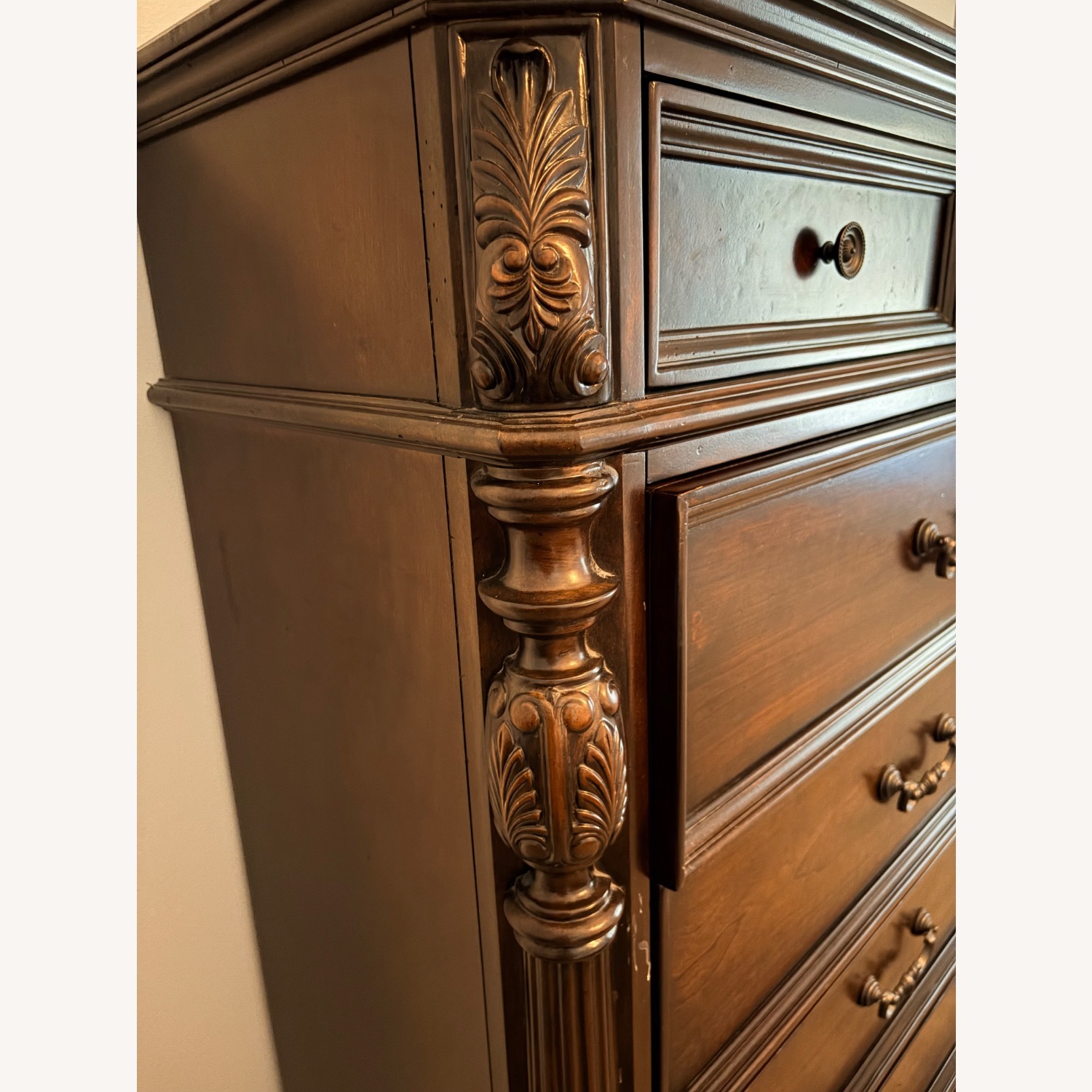 Liberty Furniture Dark Brown Dresser - image-3