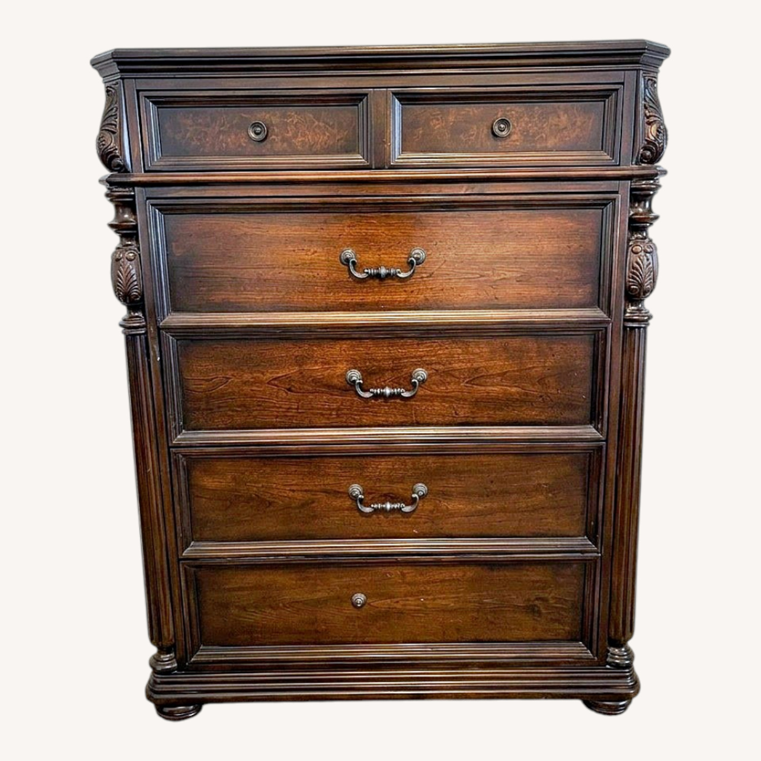 Liberty Furniture Dark Brown Dresser - image-0