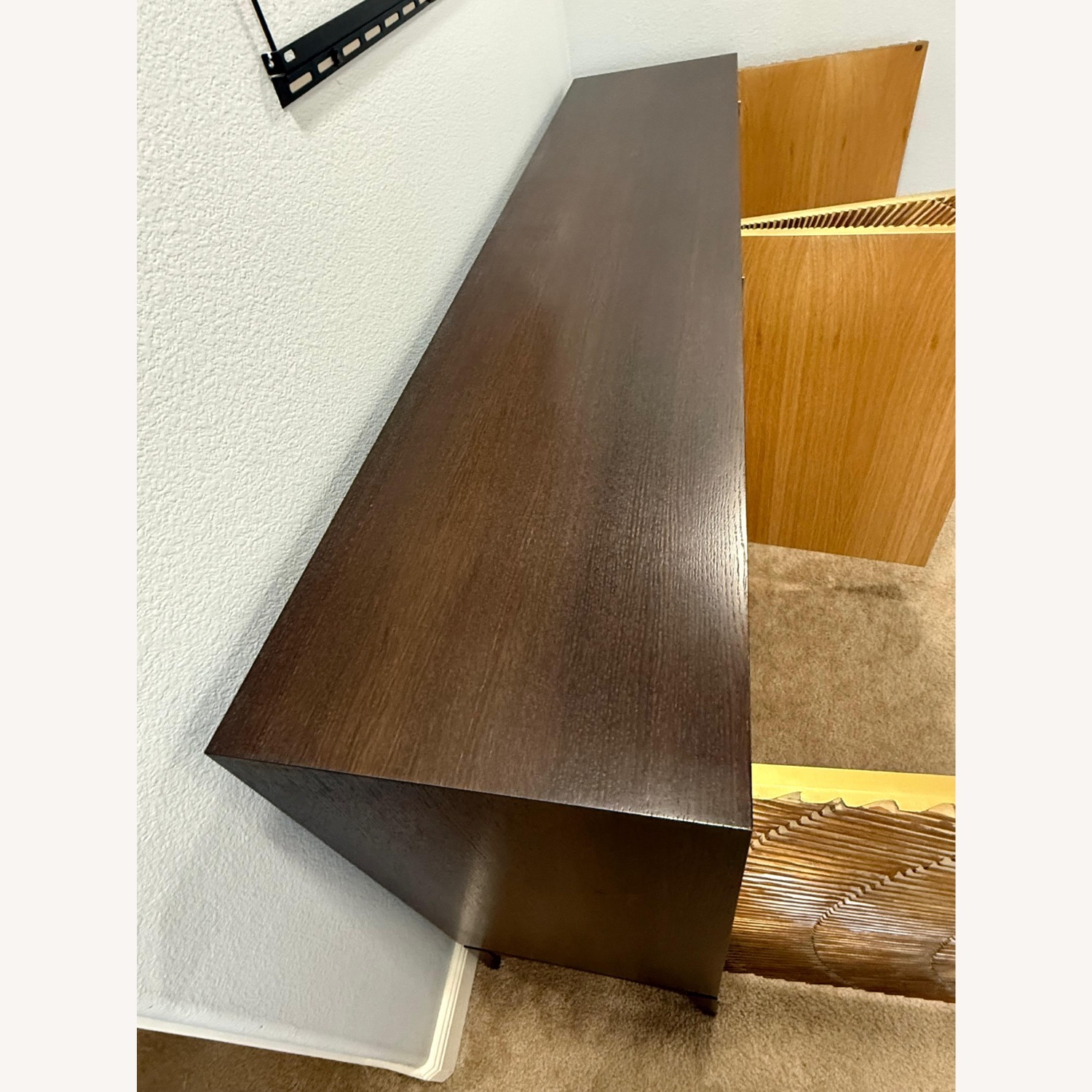 John Richard Gold Wood Side Table - image-6