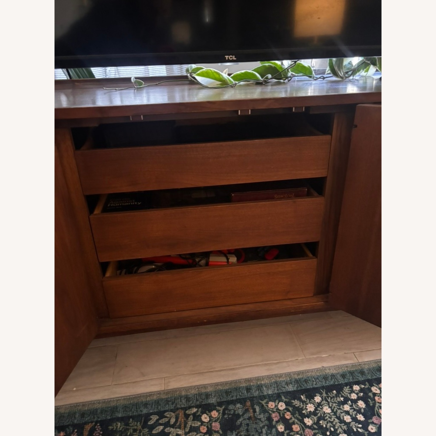 Broyhill Furniture Dark Brown Wood Sideboard - image-8