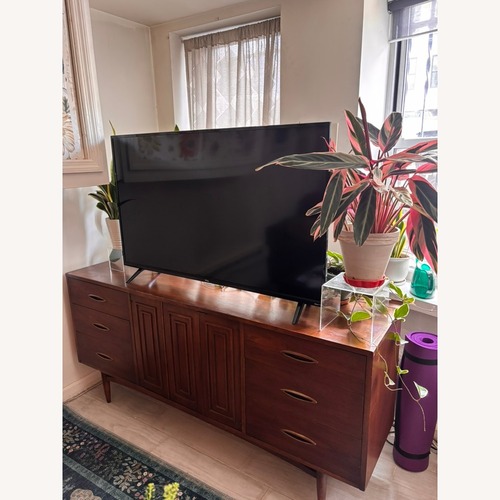 Used Broyhill Furniture Dark Brown Wood Sideboard for sale on AptDeco