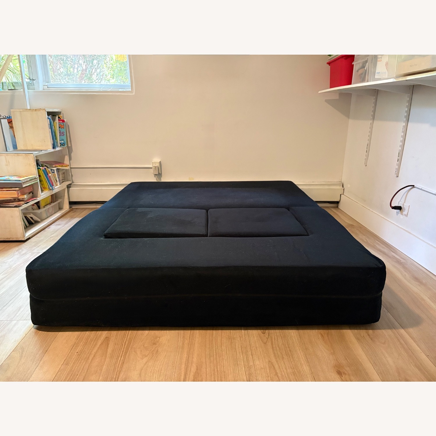 Convertible Queen Sleeper Loveseat - image-1