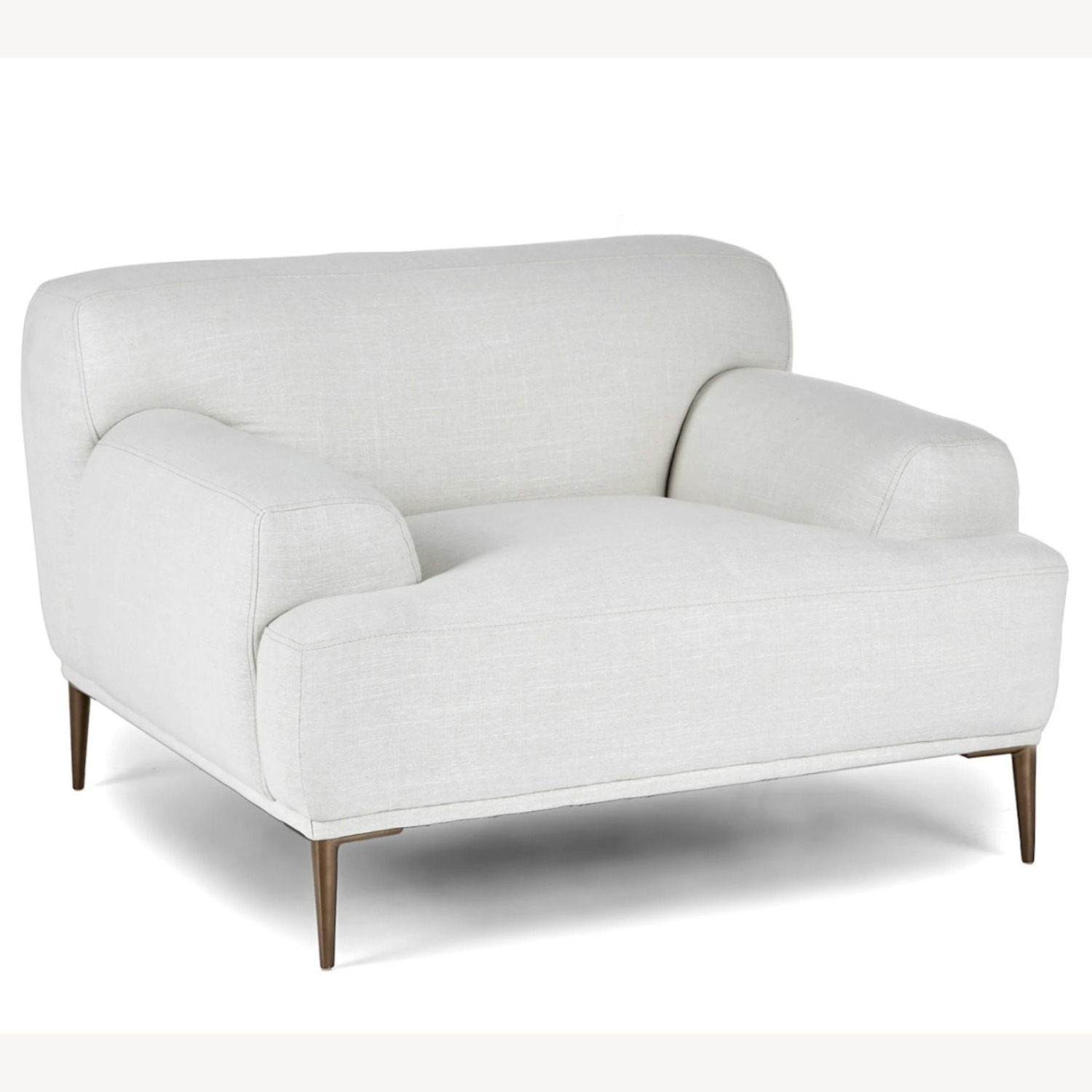 Article Abisko Light Gray Fabric Armchair - image-2
