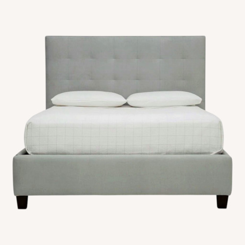 Used Mitchell Gold + Bob Williams Taupe King Bed for sale on AptDeco