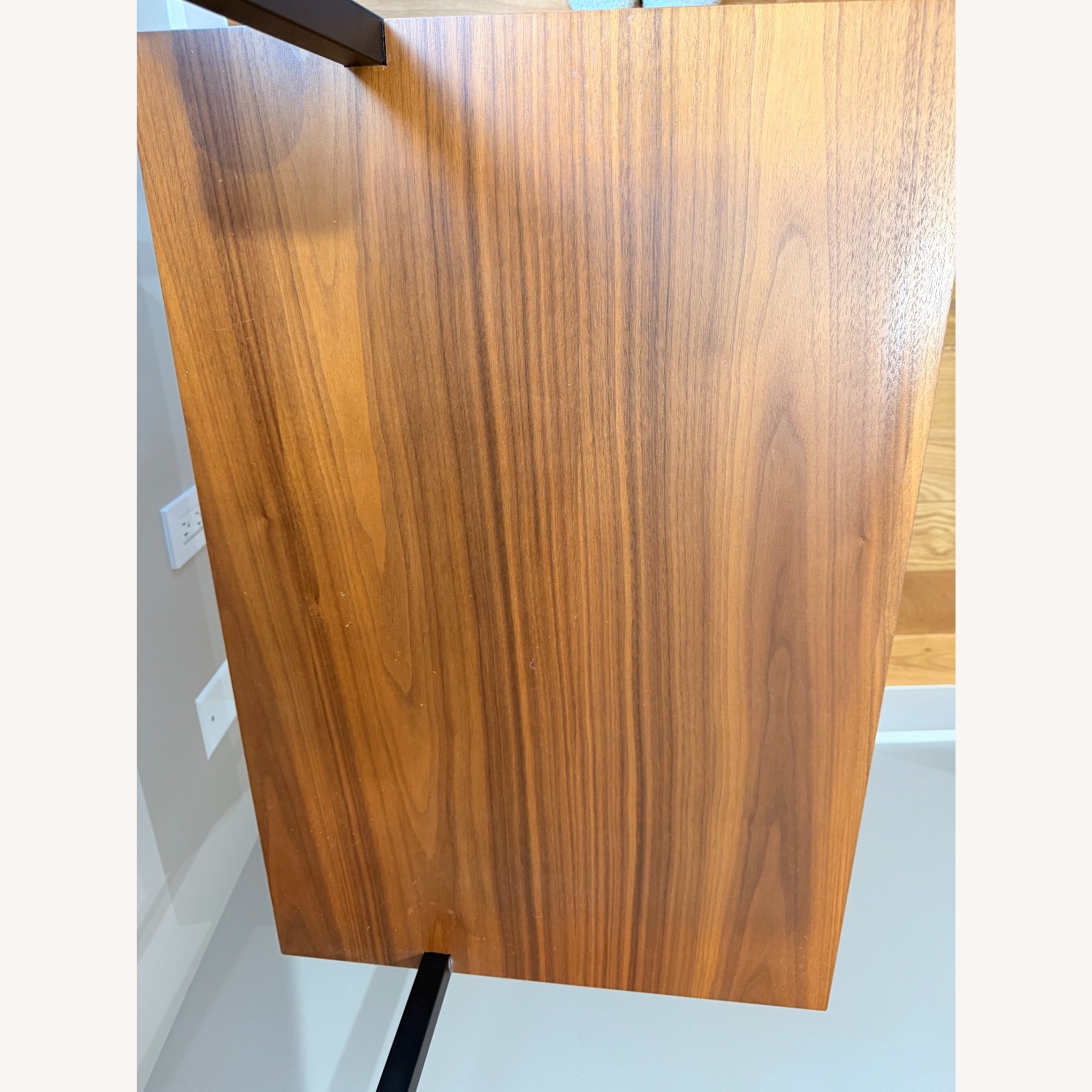 CB2 Helix Dark Brown Wood Desk - image-9