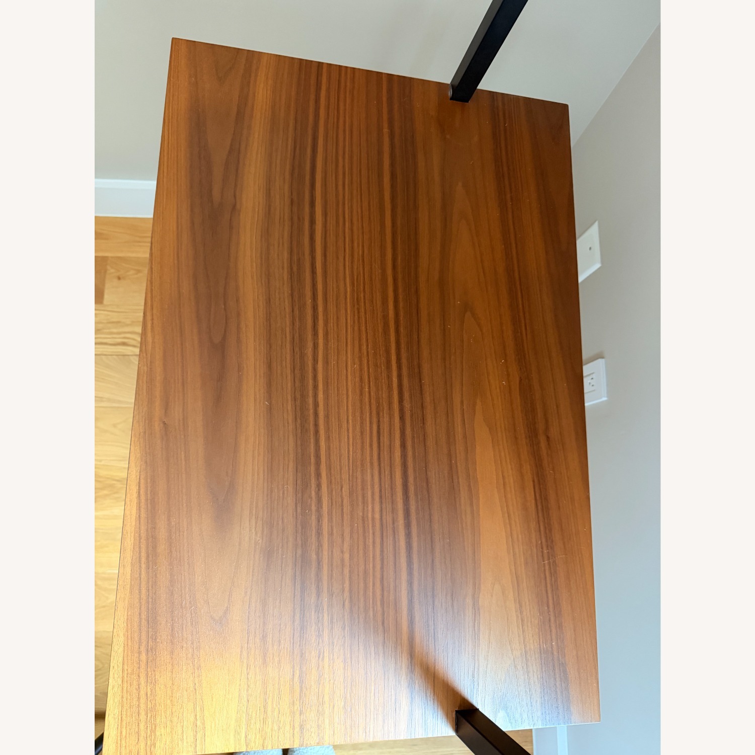 CB2 Helix Dark Brown Wood Desk - image-7