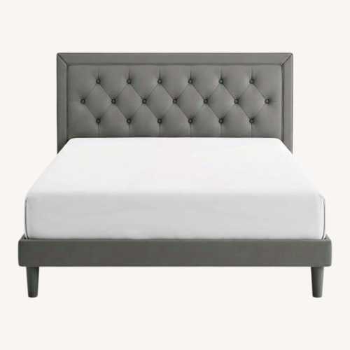 Used Mercury Row Dark Gray Full Bed for sale on AptDeco