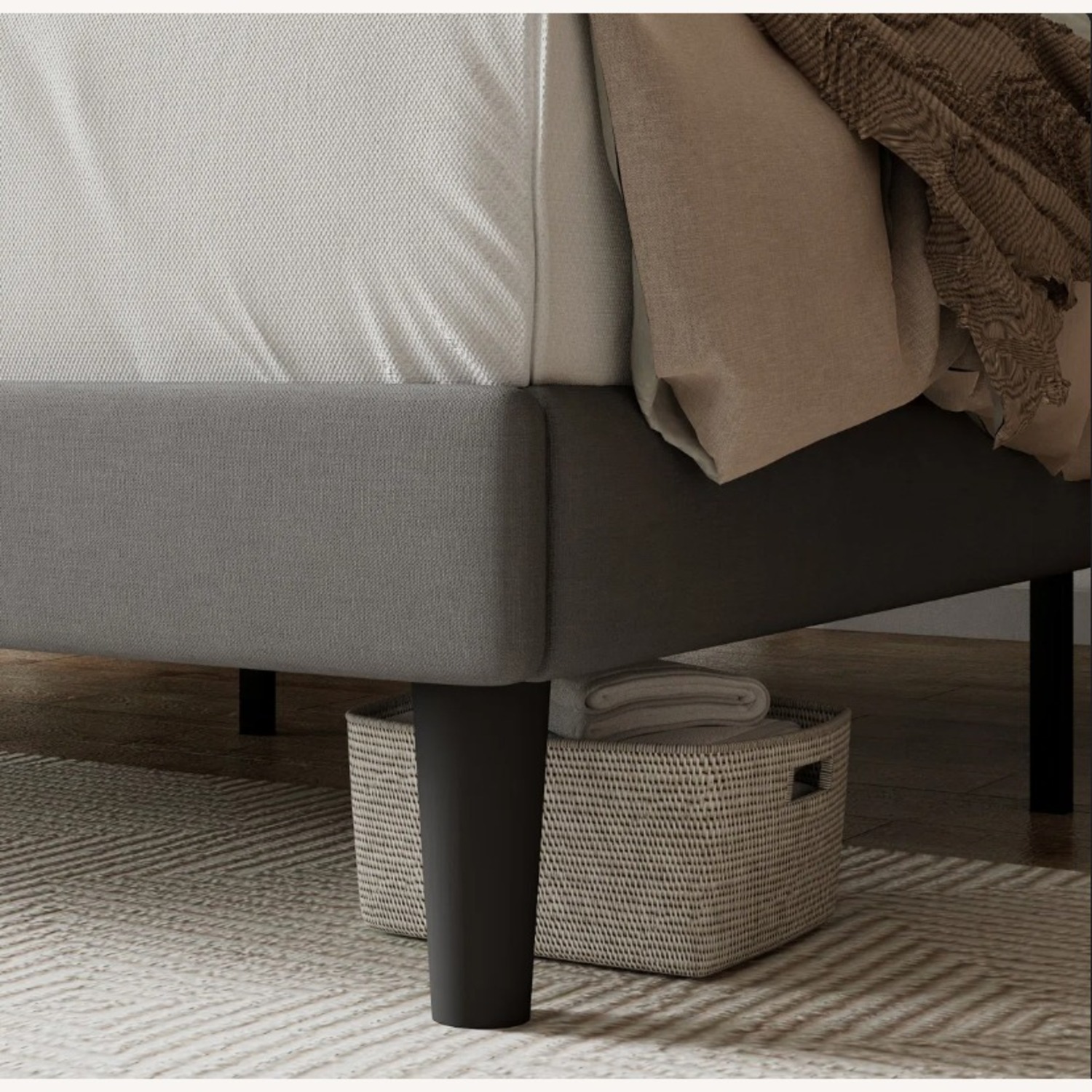 Mercury Row Dark Gray Full Bed - image-3