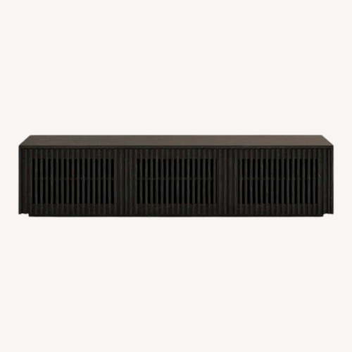 Used Povison Black Wood Media Storage for sale on AptDeco