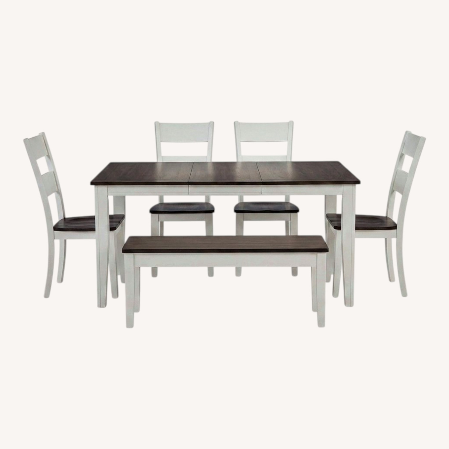 Bob's Discount Furniture Wood Dining Set - image-0