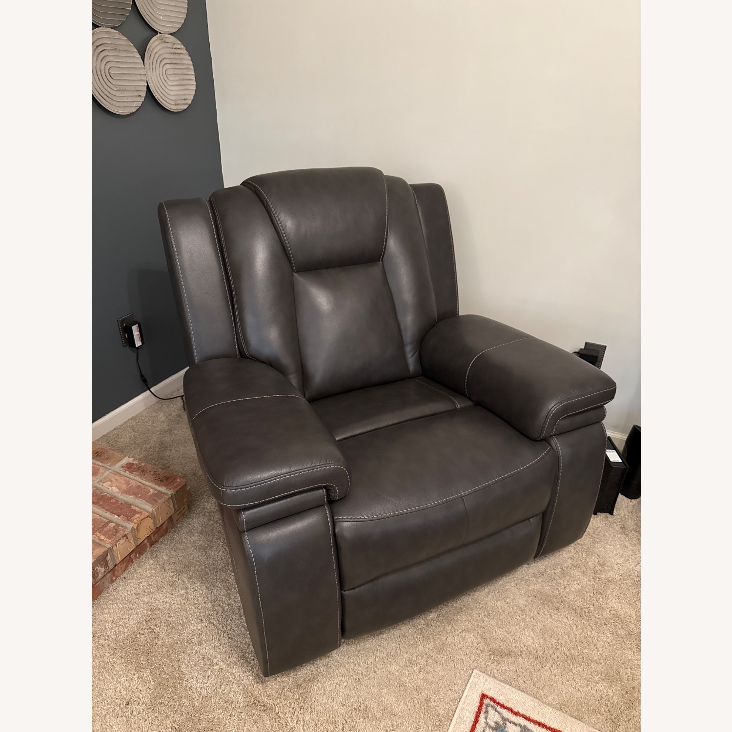 Ashley Furniture Black Recliner - image-3
